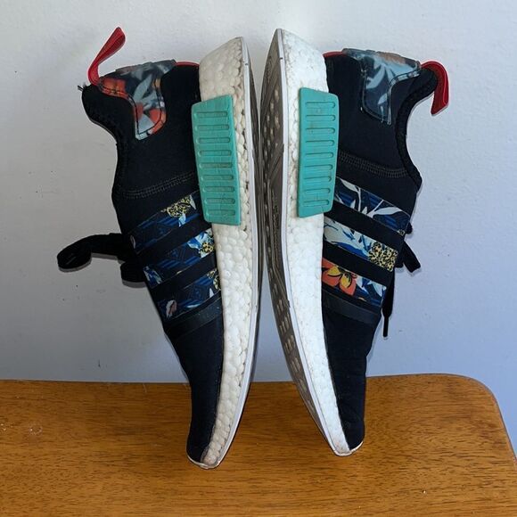 HER STUDIO LONDON X ADIDAS NMD R1 WOMEN’S 11 NEOPRENE LACE-UP ATHLETIC SHOES - Picture 8 of 12